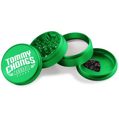 Beamer x Tommy Chong Aircraft Grade Aluminum LIFETIME WARRANTY 63mm 4-Piece Grinder (CNC Designs)