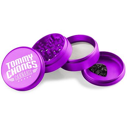 Beamer x Tommy Chong Aircraft Grade Aluminum LIFETIME WARRANTY 63mm 4-Piece Grinder (CNC Designs)