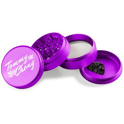 Beamer x Tommy Chong Aircraft Grade Aluminum LIFETIME WARRANTY 63mm 4-Piece Grinder (CNC Designs)