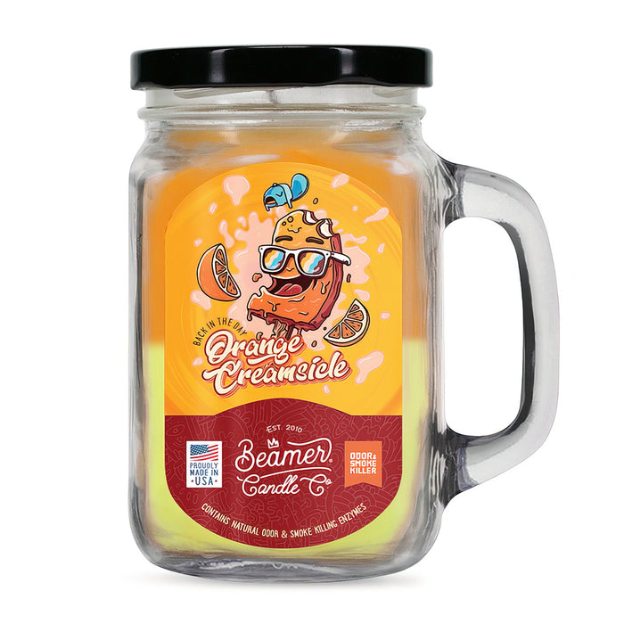Beamer Candle Co. - Large - Odor & Smoke Killer Collection / Aromatic Home Series - USA Made - 90 Hour Burn Time