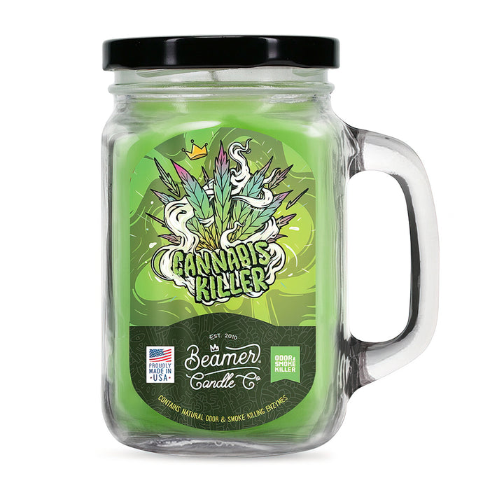 Beamer Candle Co. - Large - Odor & Smoke Killer Collection / Aromatic Home Series - USA Made - 90 Hour Burn Time