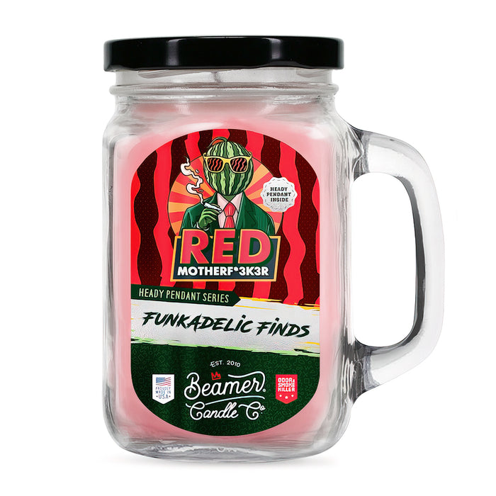 Beamer Candle Co. - Large Funkadelic Finds - Odor & Smoke Killer Collection - USA Made - 90 Hour Burn Time