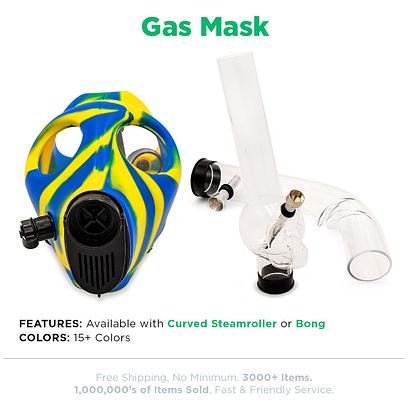 Beamer Gas Masks - Available with Steamroller or Bong attachment - CLOSEOUT SALE