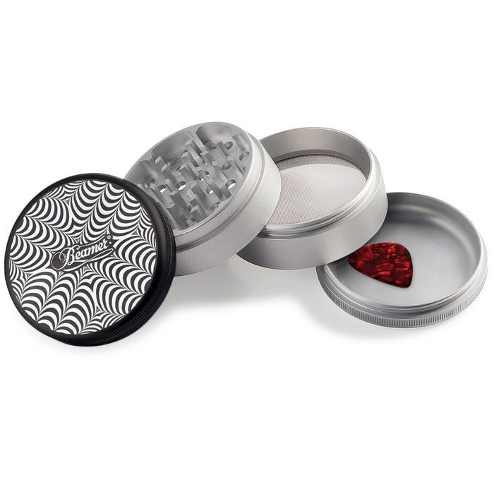 Beamer Aircraft Grade Aluminum LIFETIME WARRANTY “Heavy 75” 75mm 4-Piece Grinder