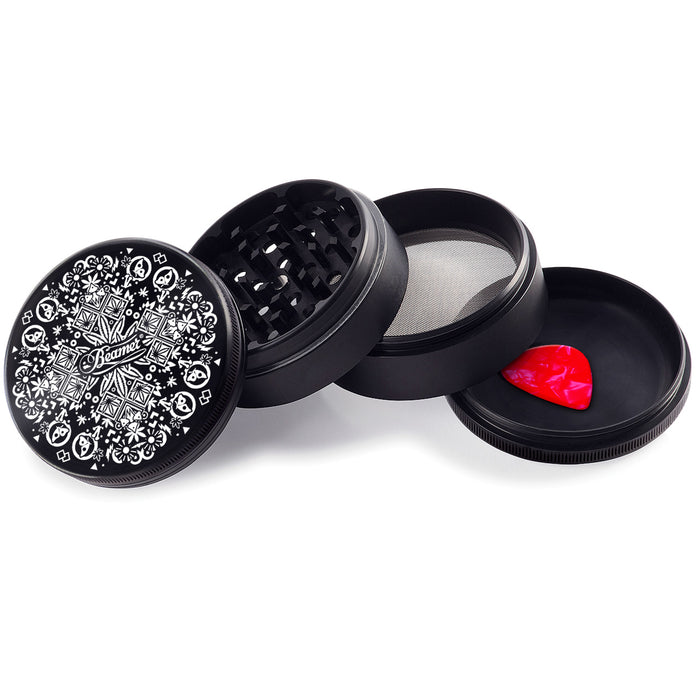 Beamer Aircraft Grade Aluminum LIFETIME WARRANTY “Heavy 75” 75mm 4-Piece Grinder