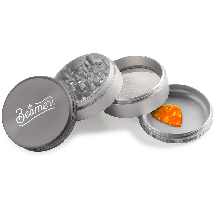 Beamer Aircraft Grade Aluminum LIFETIME WARRANTY 63mm 4-Piece Grinder (CNC Designs)