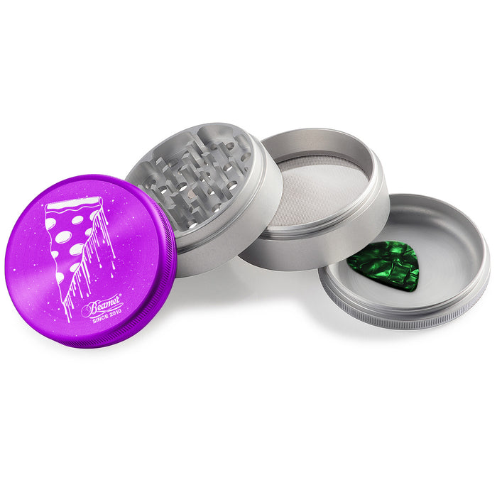 Beamer Aircraft Grade Aluminum LIFETIME WARRANTY 63mm 4-Piece Grinder (CNC Designs)