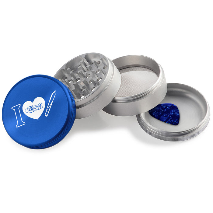 Beamer Aircraft Grade Aluminum LIFETIME WARRANTY 63mm 4-Piece Grinder (CNC Designs)