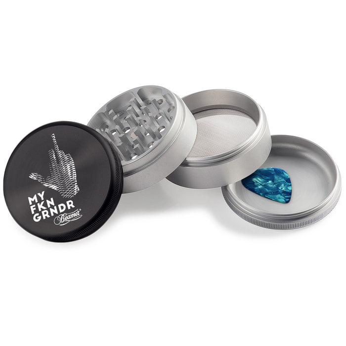 Beamer Aircraft Grade Aluminum LIFETIME WARRANTY 63mm 4-Piece Grinder (CNC Designs)