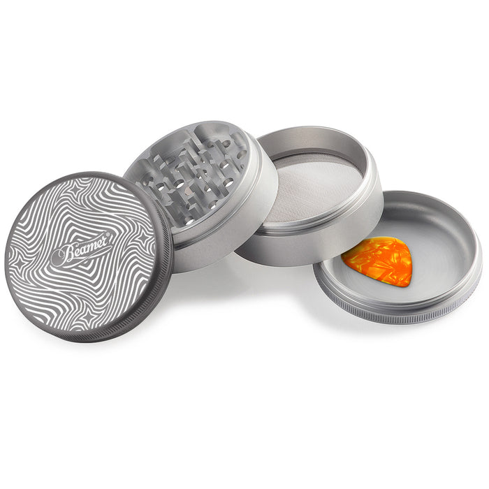 Beamer Aircraft Grade Aluminum LIFETIME WARRANTY 63mm 4-Piece Grinder (CNC Designs)