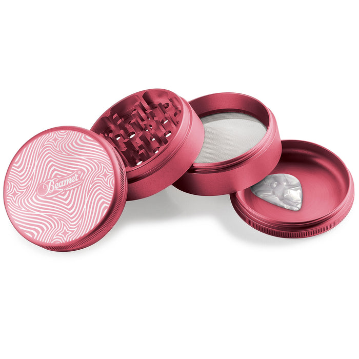 Beamer Aircraft Grade Aluminum LIFETIME WARRANTY 63mm 4-Piece Grinder (CNC Designs)