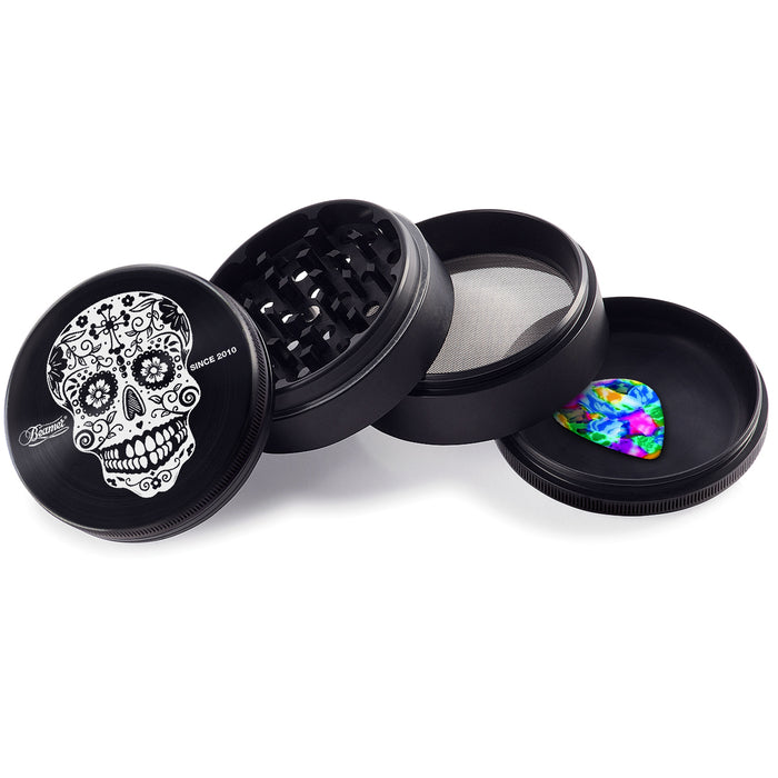 Beamer Aircraft Grade Aluminum LIFETIME WARRANTY 63mm 4-Piece Grinder (CNC Designs)