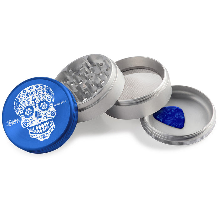 Beamer Aircraft Grade Aluminum LIFETIME WARRANTY 63mm 4-Piece Grinder (CNC Designs)