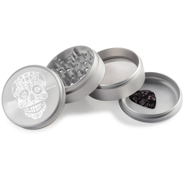 Beamer Aircraft Grade Aluminum LIFETIME WARRANTY 63mm 4-Piece Grinder (CNC Designs)