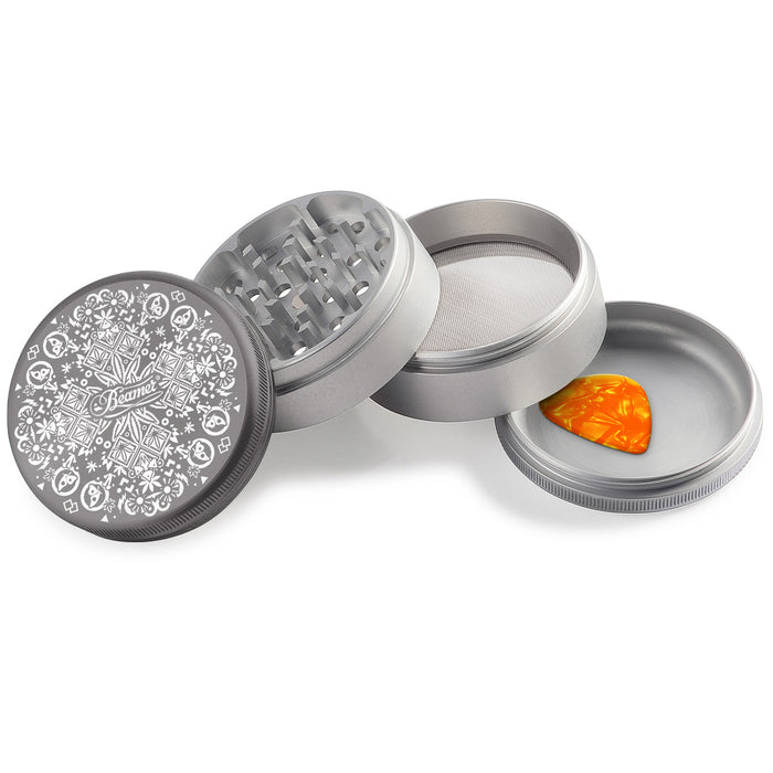 Beamer Aircraft Grade Aluminum LIFETIME WARRANTY 63mm 4-Piece Grinder (CNC Designs)