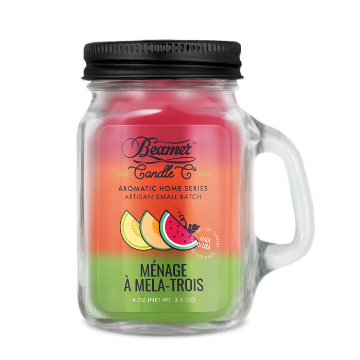 Beamer Candle Co. - Small - Smoke Killer Collection/ Aromatic Home Series - USA Made - 22 Hour Burn Time