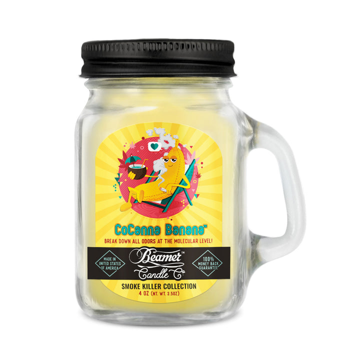 Beamer Candle Co. - Small - Smoke Killer Collection/ Aromatic Home Series - USA Made - 22 Hour Burn Time