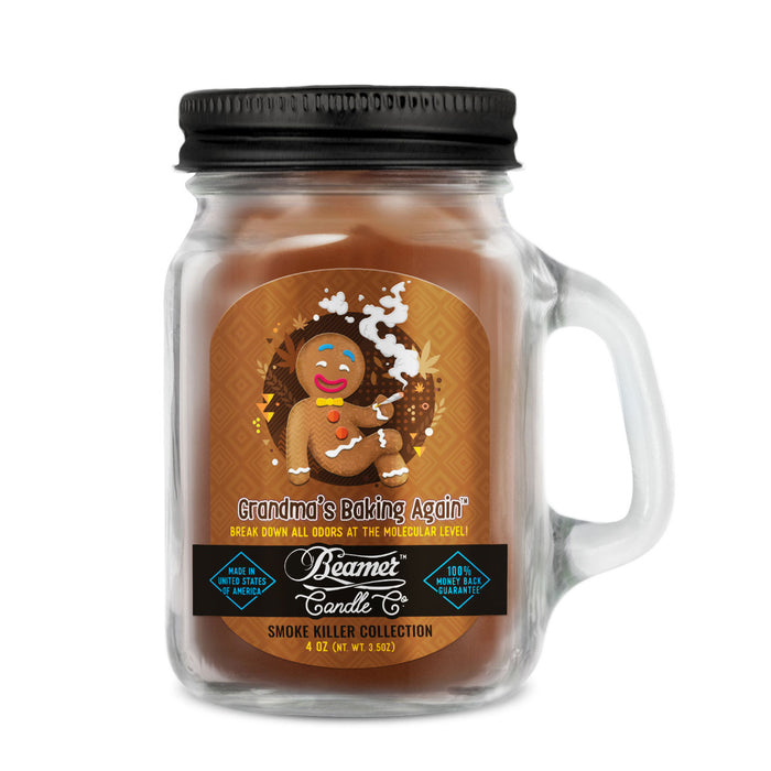 Beamer Candle Co. - Small - Smoke Killer Collection/ Aromatic Home Series - USA Made - 22 Hour Burn Time