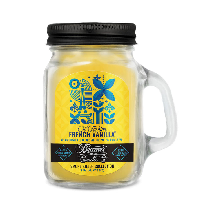 Beamer Candle Co. - Small - Smoke Killer Collection/ Aromatic Home Series - USA Made - 22 Hour Burn Time