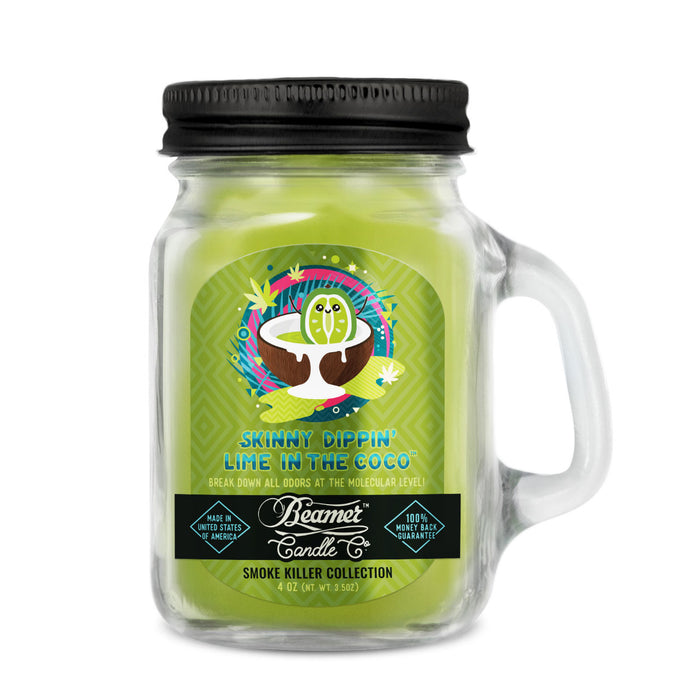 Beamer Candle Co. - Small - Smoke Killer Collection/ Aromatic Home Series - USA Made - 22 Hour Burn Time