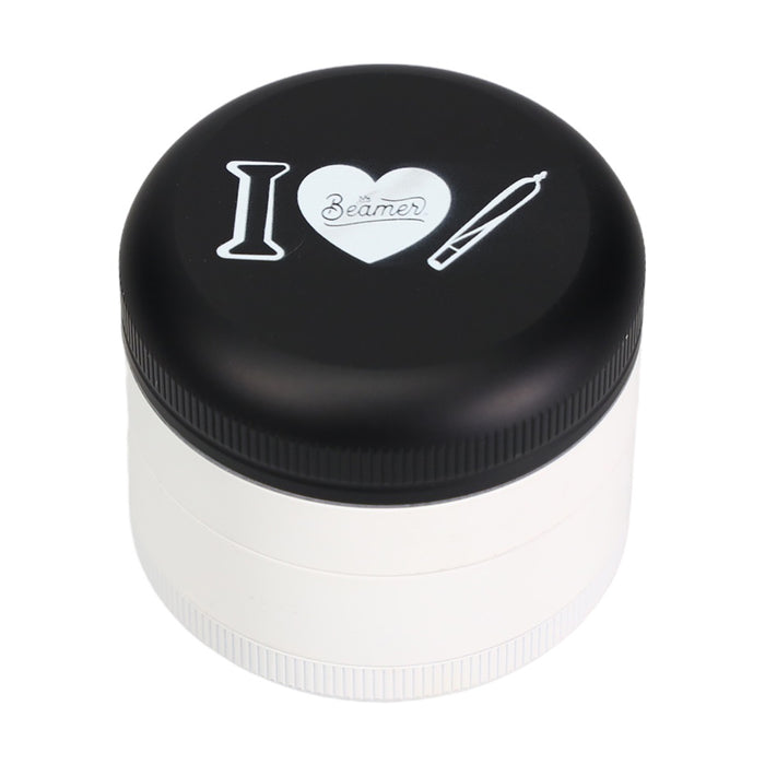 Beamer Aircraft Grade LIFETIME WARRANTY "Capsule" Soft Touch 63mm 4-Piece Grinder