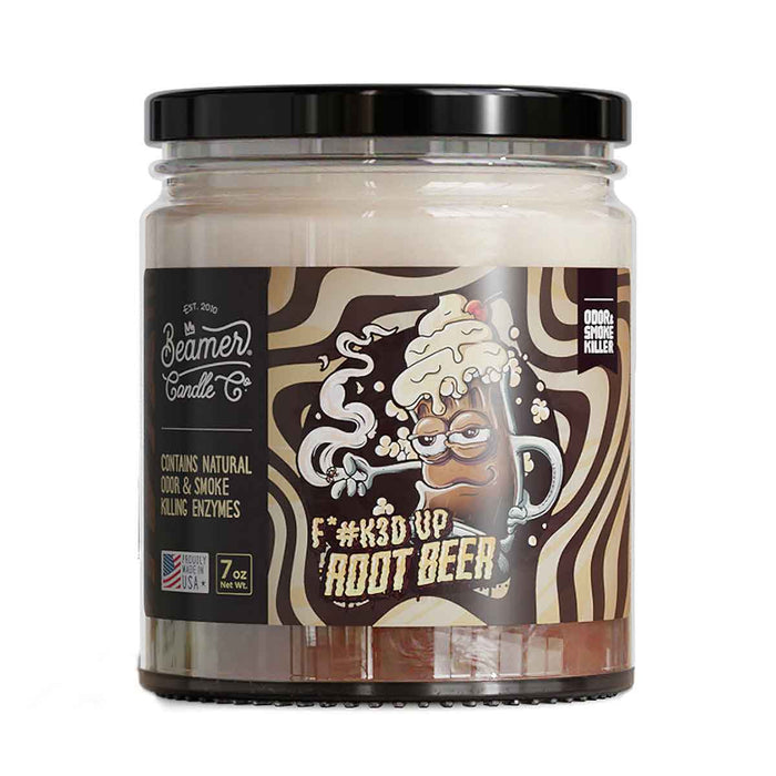 Beamer Candle Co. - Medium - Odor & Smoke Killer Collection - USA Made - 55 Hour Burn Time
