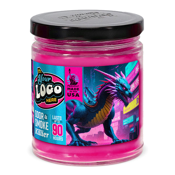Beamer Custom Co. - Custom Odor & Smoke Killer Candle Collab - Medium Jar