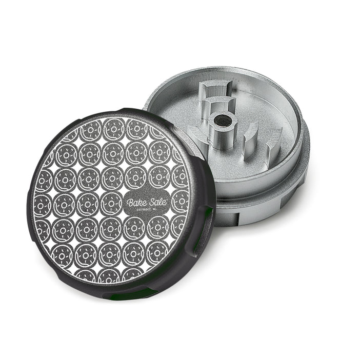 Bake Sale Aircraft Grade Aluminum LIFETIME WARRANTY 63mm 2-Piece Grinder