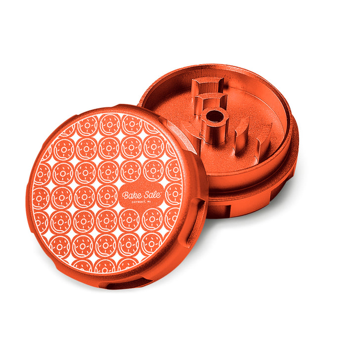 Bake Sale Aircraft Grade Aluminum LIFETIME WARRANTY 63mm 2-Piece Grinder