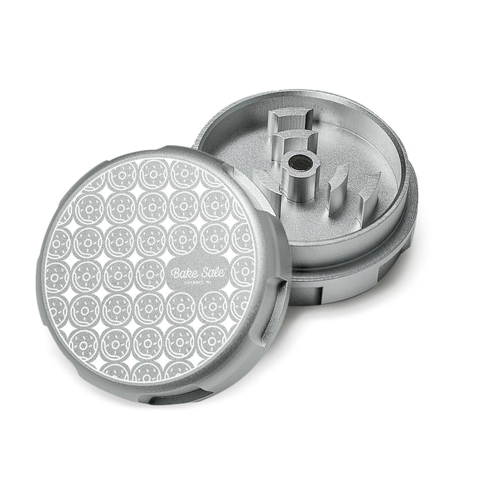 Bake Sale Aircraft Grade Aluminum LIFETIME WARRANTY 63mm 2-Piece Grinder