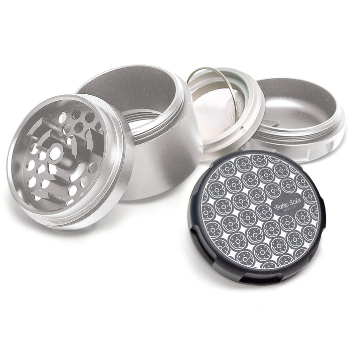 Bake Sale Aircraft Grade Aluminum LIFETIME WARRANTY 63mm 5-Piece Grinder