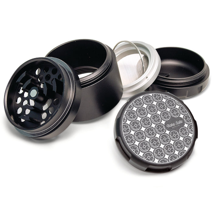 Bake Sale Aircraft Grade Aluminum LIFETIME WARRANTY 63mm 5-Piece Grinder