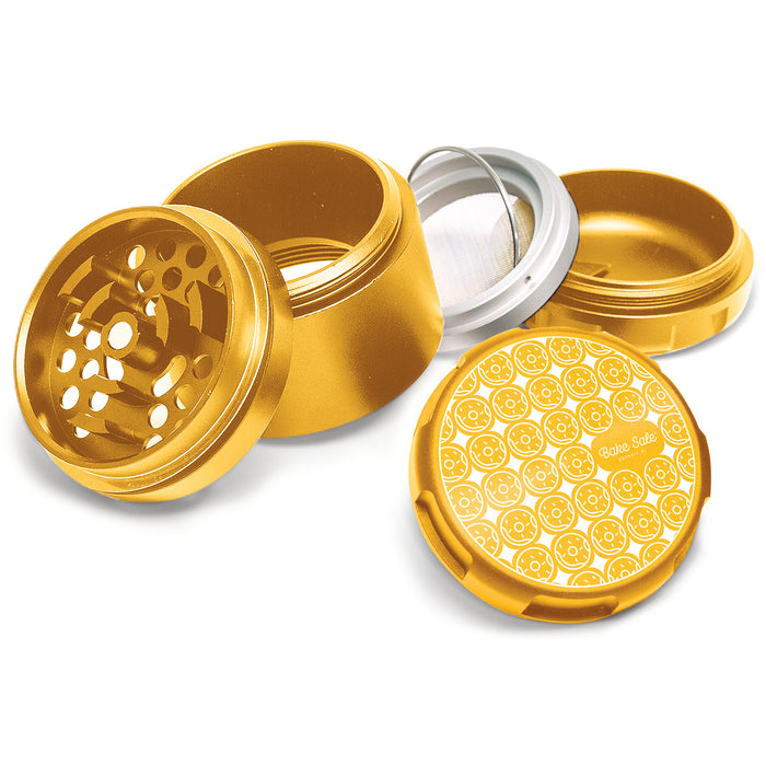 Bake Sale Aircraft Grade Aluminum LIFETIME WARRANTY 63mm 5-Piece Grinder