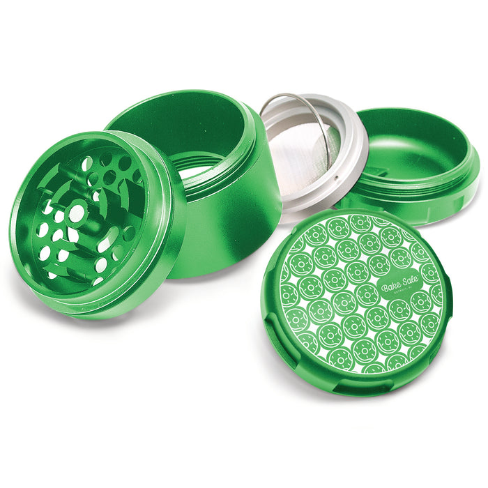 Bake Sale Aircraft Grade Aluminum LIFETIME WARRANTY 63mm 5-Piece Grinder
