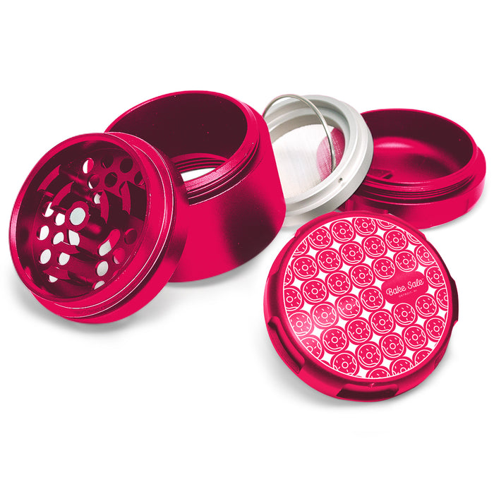 Bake Sale Aircraft Grade Aluminum LIFETIME WARRANTY 63mm 5-Piece Grinder