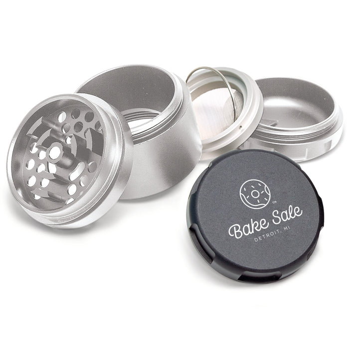 Bake Sale Aircraft Grade Aluminum LIFETIME WARRANTY 63mm 5-Piece Grinder