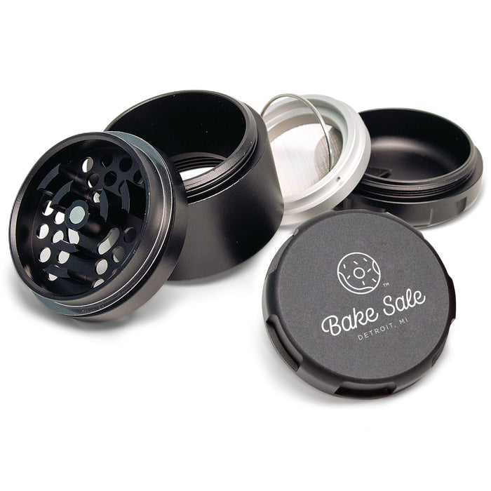 Bake Sale Aircraft Grade Aluminum LIFETIME WARRANTY 63mm 5-Piece Grinder