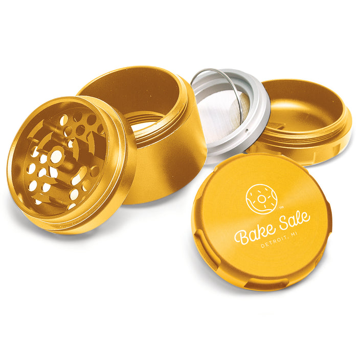 Bake Sale Aircraft Grade Aluminum LIFETIME WARRANTY 63mm 5-Piece Grinder