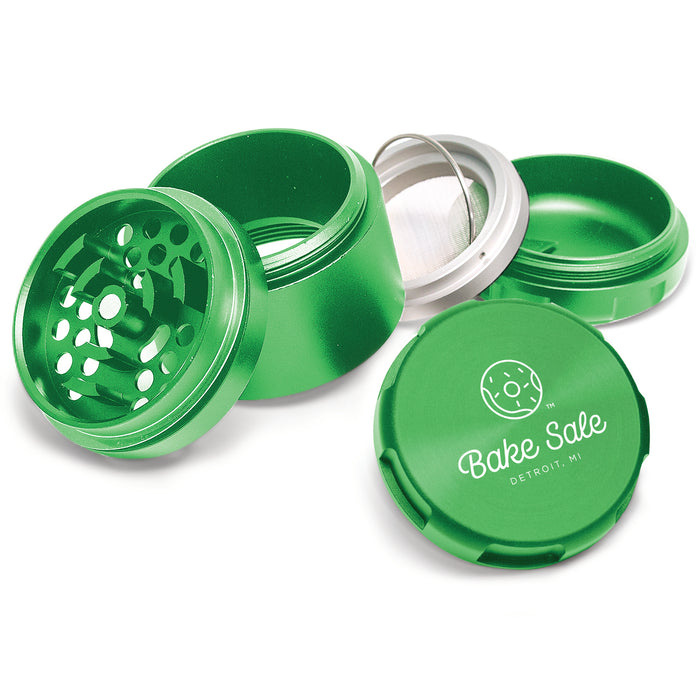 Bake Sale Aircraft Grade Aluminum LIFETIME WARRANTY 63mm 5-Piece Grinder