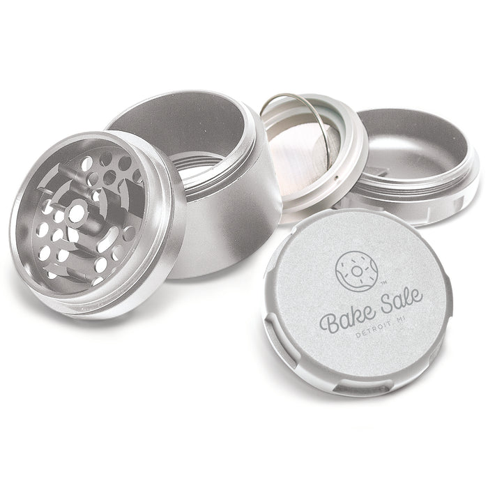Bake Sale Aircraft Grade Aluminum LIFETIME WARRANTY 63mm 5-Piece Grinder