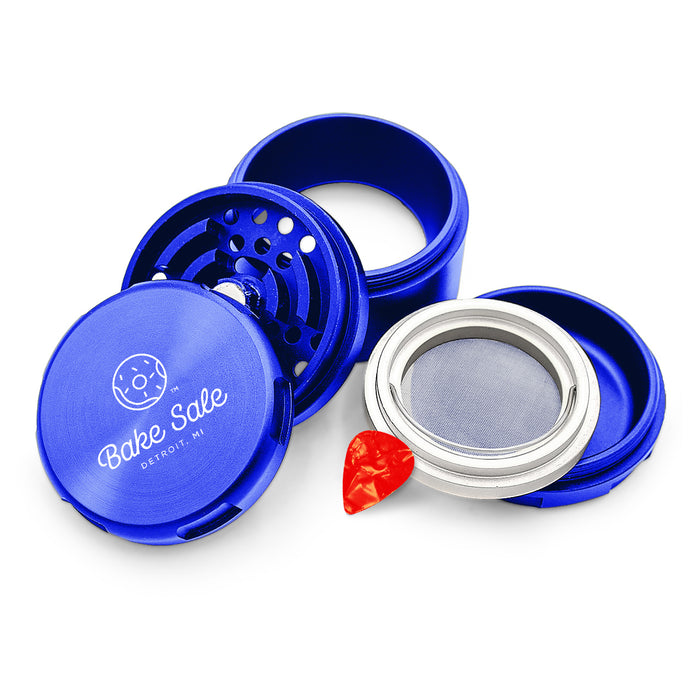 Bake Sale Aircraft Grade Aluminum LIFETIME WARRANTY “75 Frosted” 75mm 5-Piece Grinder