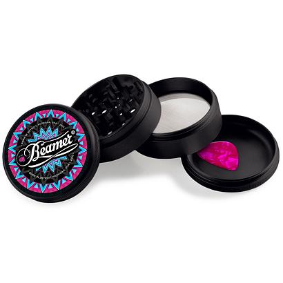 Beamer Aircraft Grade Aluminum LIFETIME WARRANTY 63mm 4-Piece Grinder (Full Color Designs)