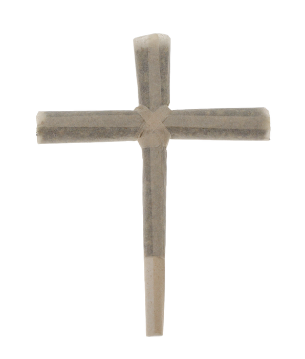 CrossFaded Pre-Rolled Cross-Shaped Cone - Exquisite French Paper