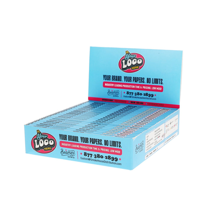 Beamer Custom Co. - Custom Rolling Papers - 1 1/4 and King Size - 25 Ct Displays