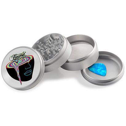 Beamer Aircraft Grade Aluminum LIFETIME WARRANTY 63mm 4-Piece Grinder (Full Color Designs)