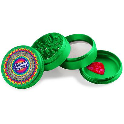 Beamer Aircraft Grade Aluminum LIFETIME WARRANTY 63mm 4-Piece Grinder (Full Color Designs)