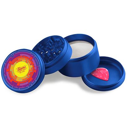 Beamer Aircraft Grade Aluminum LIFETIME WARRANTY Extended 63mm 4-Piece Grinder (Full Color Designs)