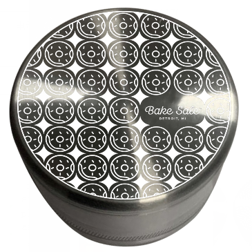 Bake Sale Aircraft Grade Stainless Steal LIFETIME WARRANTY "SSV5" 63mm 4-Piece Grinder