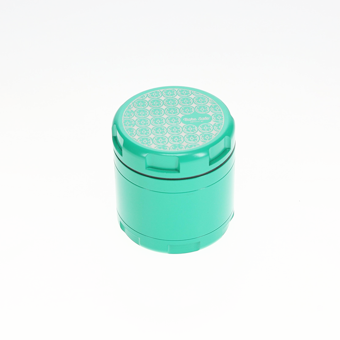Bake Sale Aircraft Grade Aluminum LIFETIME WARRANTY "Non-Sticky Icky" Ceramic Coated 63mm 5-Piece Grinder