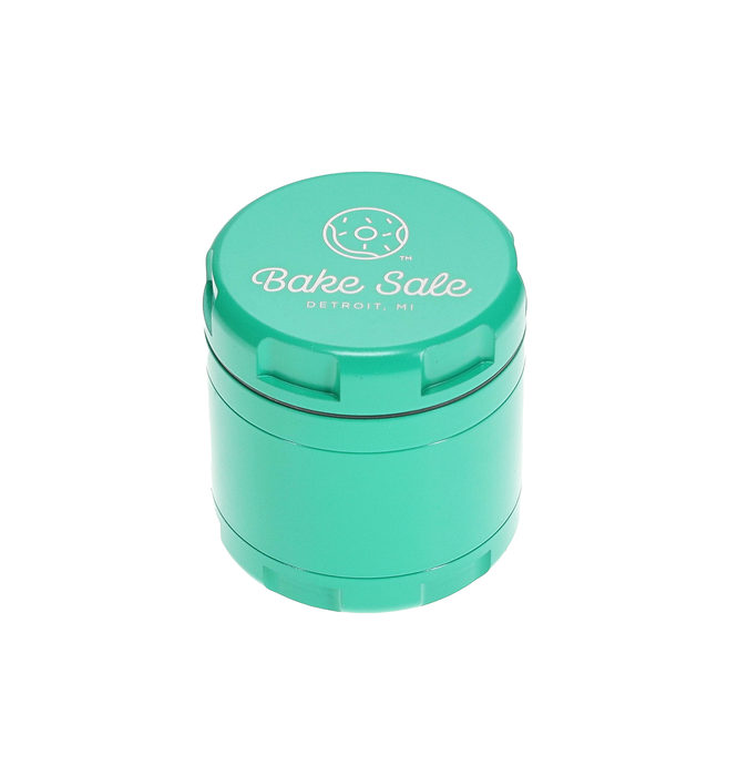 Bake Sale Aircraft Grade Aluminum LIFETIME WARRANTY "Non-Sticky Icky" Ceramic Coated 63mm 5-Piece Grinder